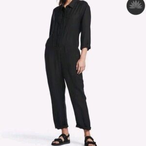 James Perse Classic Black Jumpsuit